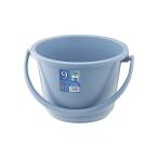 〔20セット〕 ポリバケツ/清掃用品 〔9WB〕 ブルー 丸型 『ベルク』 〔家庭用品 掃除用品 業務用〕〔代引不可〕[21]