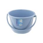 〔20セット〕 ポリバケツ/清掃用品 〔12WB〕 ブルー 丸型 『ベルク』 〔家庭用品 掃除用品 業務用〕〔代引不可〕[21]