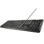 バッファロー（サプライ） USB接続 有線スタンダードキーボード US English配列 ブラック BSKBU100ENBK[21]