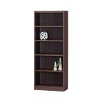 白井産業 木製棚タナリオ TNL-1559 ダークブラウン 〔約幅590×奥290×高1500mm〕[21]