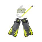 一般用 コンパクトスイム3点セットL イエロー[21]