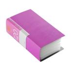(まとめ) バッファローCD＆DVDファイルケース ブックタイプ 120枚収納 ピンク BSCD01F120PK 1個 〔×10セット〕[21]