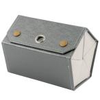 5本収納壁掛け ホック式 メガネケース シルバー HY-8130-31[21]