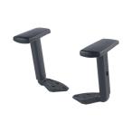 ナカバヤシ 上下昇降肘 ブラック CA-A300BK 1セット 〔チェア別売〕[21]