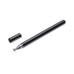 〔5個セット〕 サンワサプライ ディスク式＆導電繊維タッチペン(ブラック) PDA-PEN50BKX5[21]
