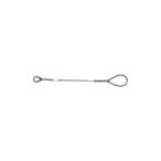 TRUSCO Wスリング Bタイプ 片端シンブル入 6mm×1m GRB-6S1 1本[21]