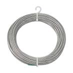 建築金物 ワイヤロープ ＴＲＵＳＣＯ　ステンレスワイヤロープ　Φ３．０ｍｍＸ２０ｍ　  (CWS-3S20)