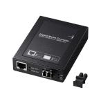 サンワサプライ 光メディアコンバータ(ギガビット、シングルモード) LAN-EC212RL10[21]