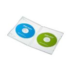 サンワサプライ DVDトールケース(2枚収納・10枚セット・クリア) DVD-TN2-10CLN[21]