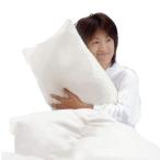 ダウン85%使用ふかふか羽毛枕 大サイズ 綿100% 日本製[21]