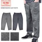 BIG MIKE большой Mike брюки HERRINGBONE EASY PANTS "в елочку" легкий брюки мужской M-XL 102547607