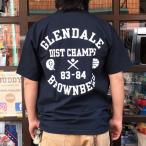 ショッピングチャンピオン tシャツ 別注 チャンピオン Champion アメリカ製 Tシャツ T1011 MADE IN U.S.A. Tシャツ BUDDY別注 GLENDALE BROWNBEES ティーテンイレブン NAVY ネイビー アメカジ