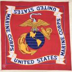 Vintage USMC America море .. неиспользуемый товар бандана WAMCRAFT America производства Vintage Made in U.S.A. носовой платок 