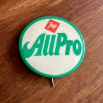  жестяная банка значок 7up AllPro seven выше Badge PINBACK Vintage Vintage античный America б/у одежда смешанные товары предприятие предмет USA Ad ba Thai Gin g