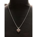 トライバル ハート ボールチェーン2ミリ Tribal Heart w/2mm ball chain20”/Bill Wall Leather