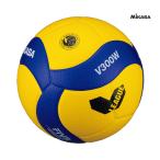 Mikasa ミカサ バレーボール V300W-V V.LEAGUEロゴ入 国際公認球 検定球5号球 ブルー×イエロー V300WV