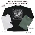 長袖Tシャツ The Endless Summer エンドレスサマー 23774316 TES BANDANA EMB LONG SLEEVE バンダナ 刺しゅう メンズ レディース BIGSALE