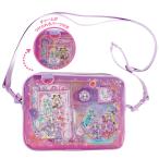 サンスター文具 名探偵プリキュア！ ステショおでかけポーチ スタンプ スタンプパッド シール メモ帳 チャーム めいたんてい ぷりきゅあ プリキュア 3024370A