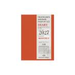 予約受付中 メール便対応可 TRAVELER'S notebook トラベラーズノート 2027 月間ダイアリー リフィル パスポートサイズ 14504006