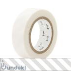 カモ井加工紙 KAMOI mt 1P マスキングテープ   ストライプ・ホワイト
