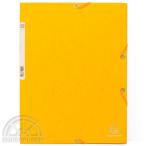 EXACOMPTA/eg The темно синий taA4 резина останавливать файл ( желтый )