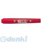 コクヨ（KOKUYO） ［PM−42NR］ 油性マーカー（再生樹脂）（太字ツイン）5mm＋1mm 赤 PM−42NR