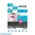 A-one（エーワン） ［28973］ ラベルシール［インクジェット］光沢フィルム・透明　Ａ４　３０面　１０シート入 4906186289733 【L2D】