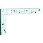 あすつく対応 「直送」 シンワ測定  4960910104358 曲尺 厚手広巾シルバー１５ｃｍ 表裏同目マグネット付