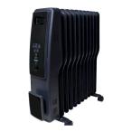  Tecnos TEKNOS TOH-D1102K масляный нагреватель 11 листов ласты цифровой отображать чёрный матовый TOHD1102K