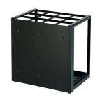 テラモト UB-299-036-7 パネル傘立３６ ブラック UB2990367 グリーン購入法適合品 パネル傘立て 傘スタンド