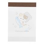 k Lux uchino кошка коричневый n Mini память баловство neko2 рисунок 70 листов подарок движение . участие . блокнот для заметок маленький подарок ..20 шт. до почтовая доставка соответствует канцелярские принадлежности взрослый симпатичный 