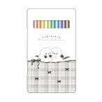 k Lux жестяная банка в кейсе 12 цвет цветные карандаши simaenaga2026 год входить . item название inserting праздник сувенир подарок подарок 