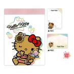 k Lux Mini память Sanrio герой z прекрасное платье ..* тропический Hello Kitty / красный 2 рисунок 70 листов подарок блокнот для заметок маленький подарок ..