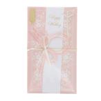 NB. золотой . бледный розовый tanzaku 2 вид входить жемчуг шелк печать en Boss праздник . пакет золотой . праздник входить . праздник . подарок 