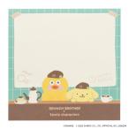 b ланч Brother × Sanrio герой z память накладка Duck × Pom Pom Purin сотрудничество 100 листов симпатичный товары Mark s ограничение подарок 