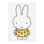  Eugene открытка цветочный принт. одежда . надеты . Miffy Dick * bruna стиль подарок сообщение карта 