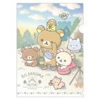  солнечный X Rilakkuma прозрачный держатель Komorebi кемпинг A4 прозрачный файл симпатичный товары сделано в Японии ограничение 