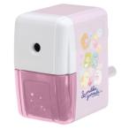 サンエックス すみっコぐらし コンパクト手動鉛筆削り ゴーゴースクール 7段階調整機能付 ムダ削り防止付き 2025年 新入学 祝い プレゼント