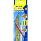 LYRA super fa рубин металлик цвет цветные карандаши 6 цвет треугольник ось futoshi ось Kids .... название inserting подарок материалы для рисования 