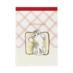  Sunstar канцелярские принадлежности память Mini mofusand хлеб 100 листов сделано в Японии симпатичный женщина канцелярские принадлежности ... осень рисунок ограничение 