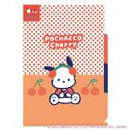 A5 прозрачный файл Sanrio герой z Pochacco 3 карман сотрудничество смешанные товары товары .. внизу .. ограничение старый река бумага .