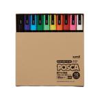 三菱鉛筆 ポスカ 中字 10色セット PC-5MT10C