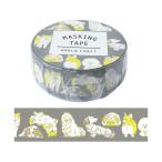 [ ваш заказ ] world craft маскировочная лента животное dog 15mm×7m 4 шт MT-034