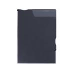  King Jim super твердый держатель ( вставка имеется ) A4 вертикальный чёрный 758-BK