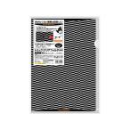 hisago Trick! прозрачный папка A4 вертикальный черный 10 листов OP2447