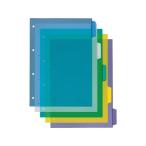  лев офисная работа контейнер PP цвет указатель A4 вертикальный 5 гора 4 дыра 136-38