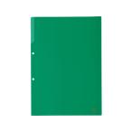 kokyo цвет clear держатель A4 вертикальный 2 дыра зеленый 5 листов f-750G