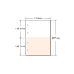  мульти- принтер форма A4 цвет 2 поверхность 4 дыра 100 листов A4CF2-4A