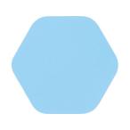 [ ваш заказ ] лев офисная работа контейнер шестиугольник магнит сиденье одиночный цвет упаковка голубой 10 листов MS-610