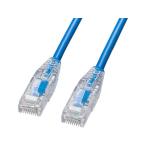 [ ваш заказ ] Sanwa Supply kate6A LAN кабель 0.5m* голубой KB-SL6AYS-005BL